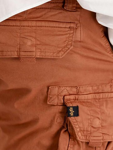 ALPHA INDUSTRIES Regular Hose 'Crew'‌‌‌‌‌‌‌‌‌‌ in Braun