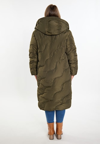 Usha Winter Coat 'Sivene' in Green