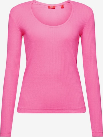 T-shirt ESPRIT en rose : devant