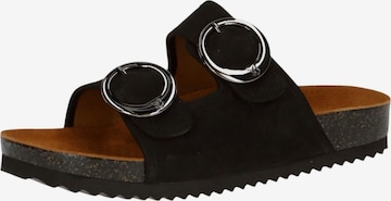 CAPRICE Pantolette in Schwarz: Vorderseite