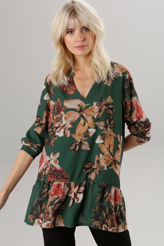 Aniston SELECTED Tunic in Green