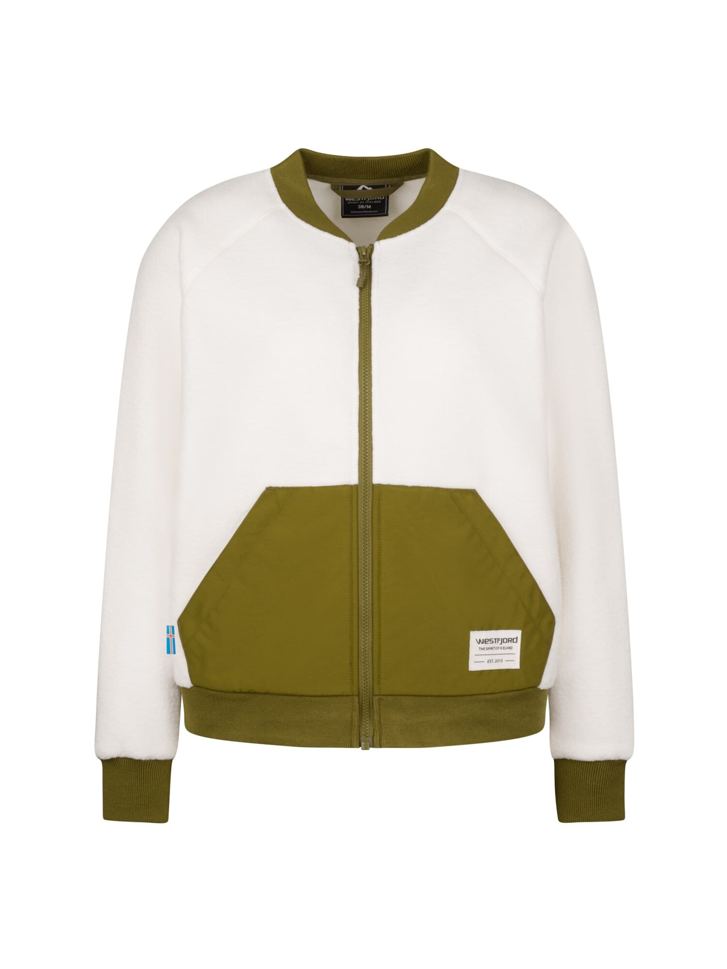WESTFJORD Fleecejacke‌‌‌‌‌‌‌‌‌ in Beige: Vorderseite