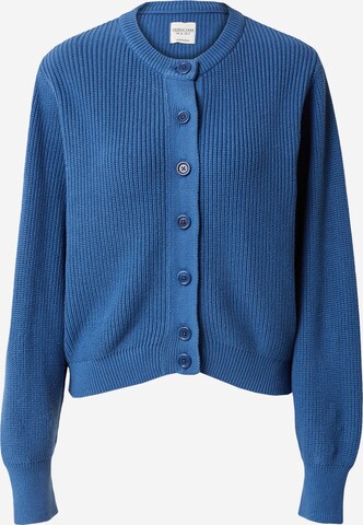 Cardigan People Tree en bleu : devant