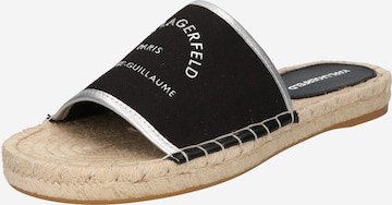 Karl Lagerfeld Pantolette 'KAMINI' in Schwarz: predná strana