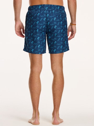 Shiwi Kratke kopalne hlače 'SUMMER SURF' | modra barva