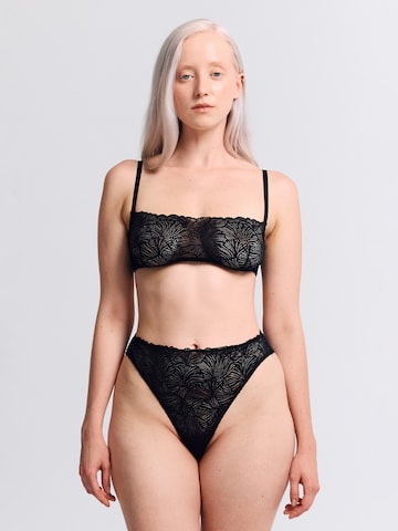 Erlich Textil Bustier BH in Zwart
