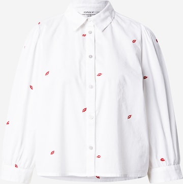 ONLY Блузка 'ONLCANDY' в Белый: спереди