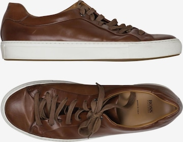 BOSS Black Sneaker 43 in Braun: Vorderseite