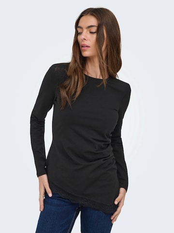 ONLY Shirt 'ONLLIVE LOVE' in Schwarz