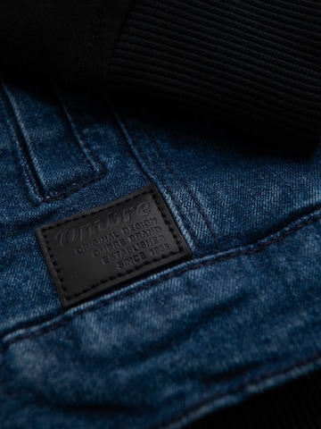 Ombre Tussenjas in Blauw