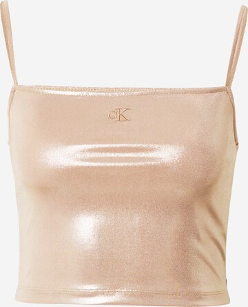 Calvin Klein Jeans Top in Beige: predná strana