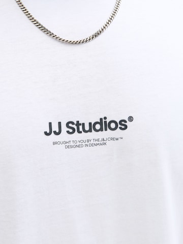 Jack & Jones Plus - Camisa 'JJESOHO' em branco