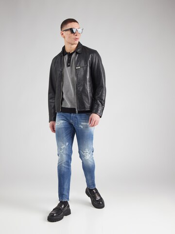 Coupe slim Jean John Richmond en bleu