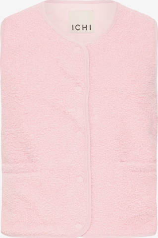 Gilet 'IXTINO' ICHI en rose : devant