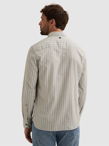 Regular fit Camicia 'Shirt with stripe pattern and Kent collar' di VANGUARD in blu