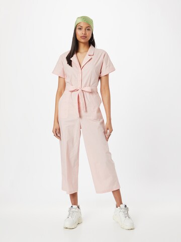 Monki - Jumpsuit en rosa: frente