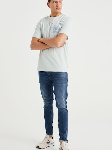 WE Fashion Skinny Jeans in Blau