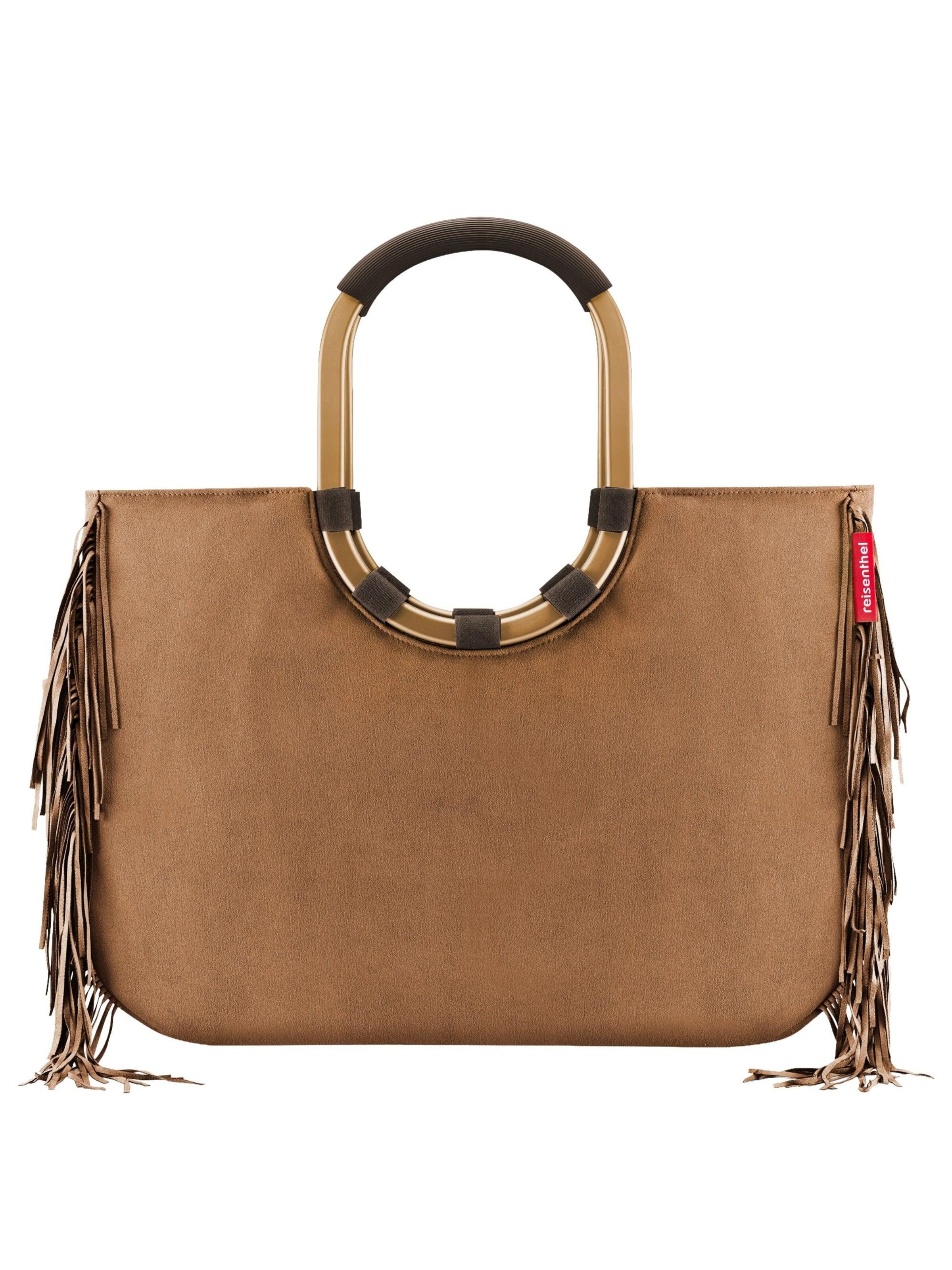 REISENTHEL Shopper in Brown: front