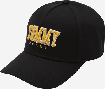 Tommy Jeans Cap 'Heritage' in Schwarz: predná strana