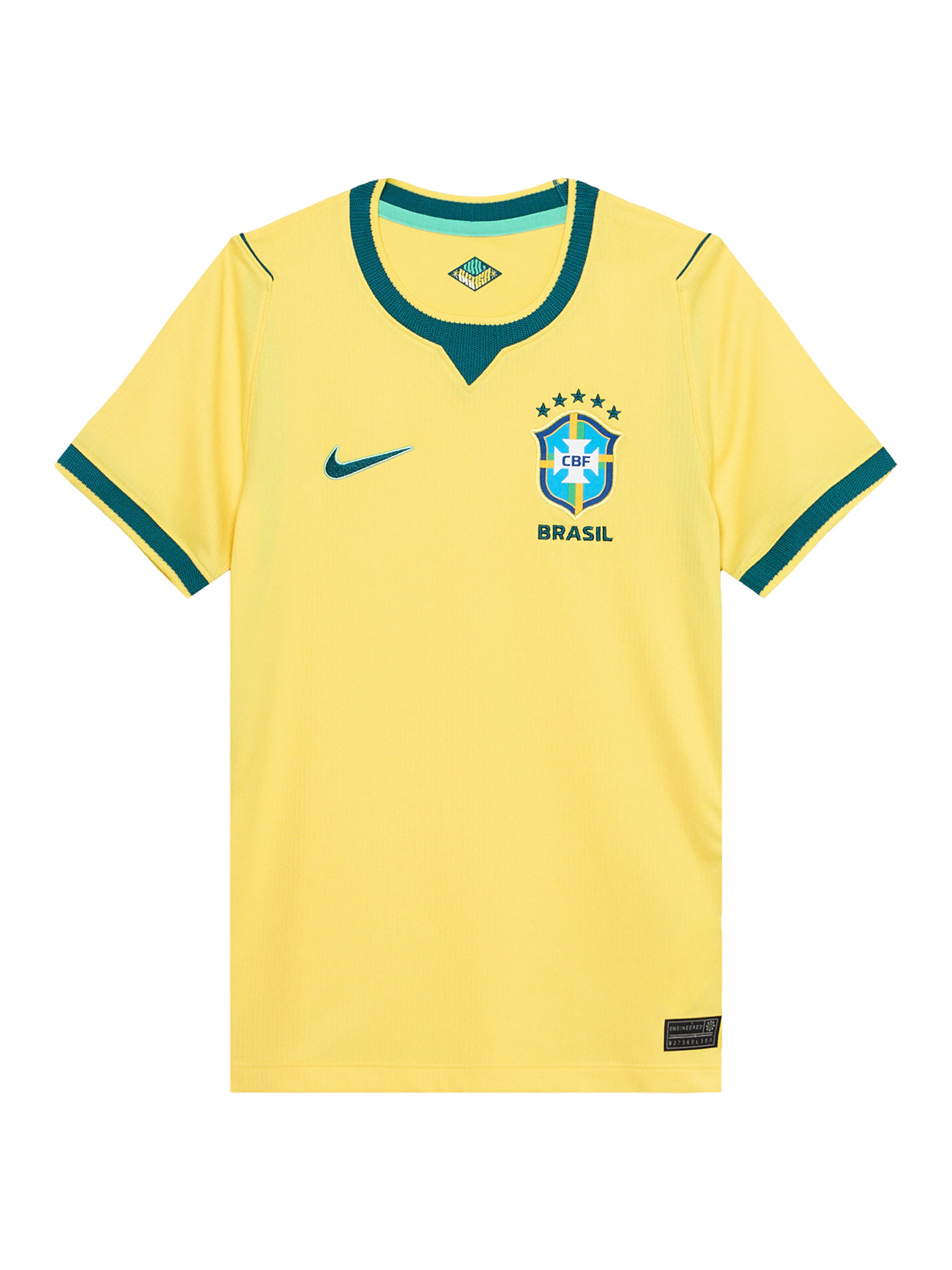 NIKE Functioneel shirt 'CBF STAD HM' in Geel: voorkant