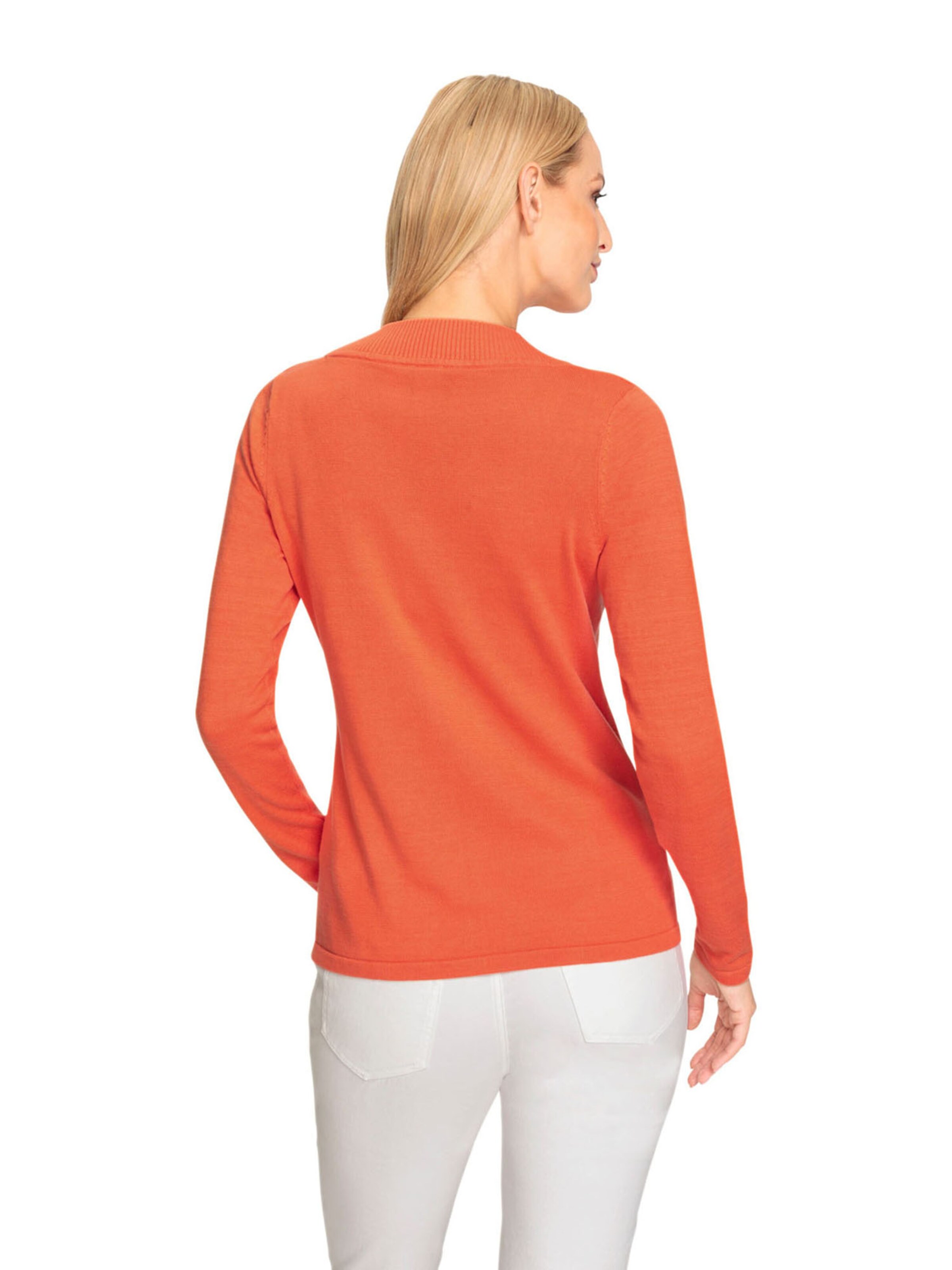 heine Пуловер в оранжево