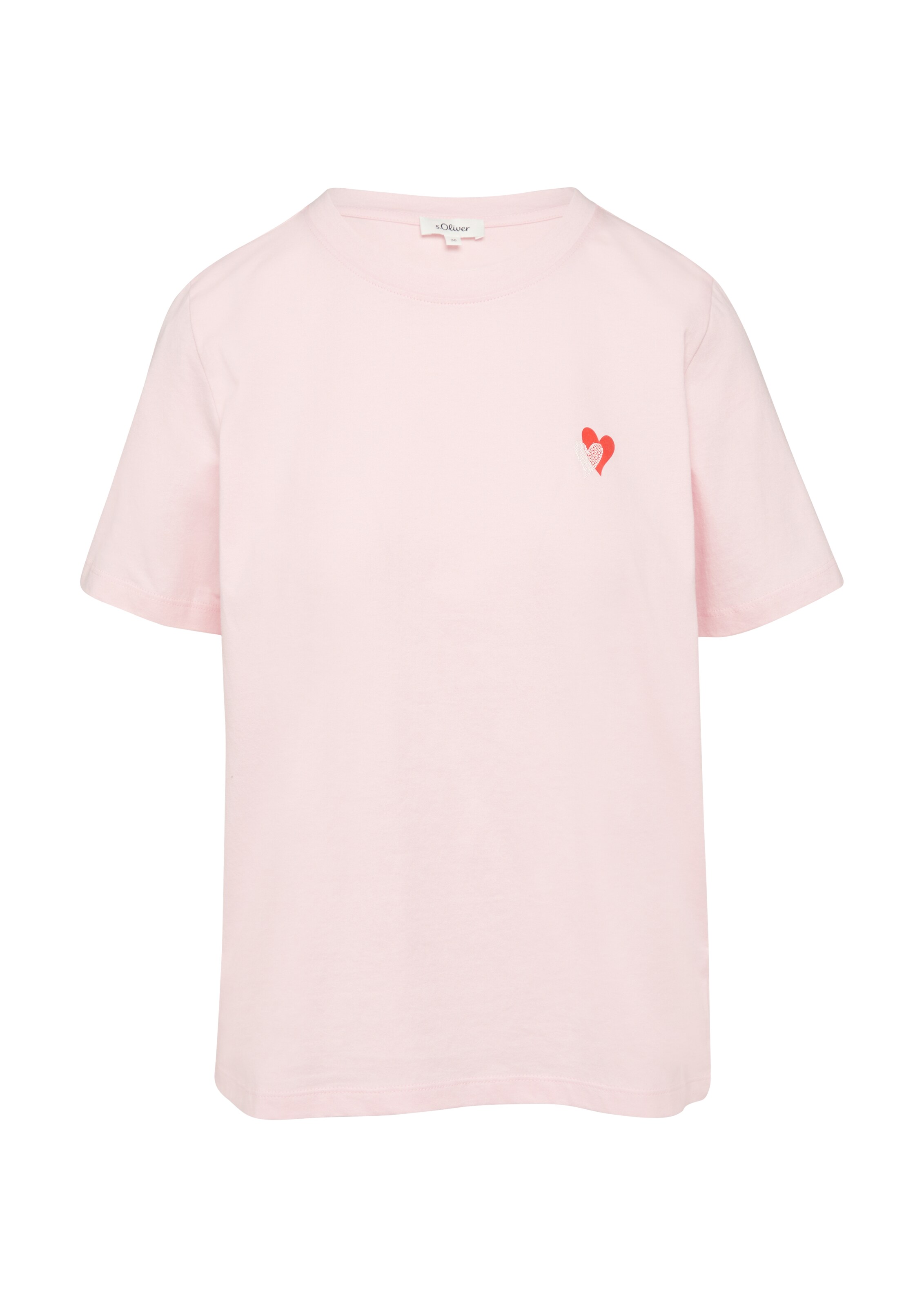 s.Oliver Shirt in Roze: voorkant