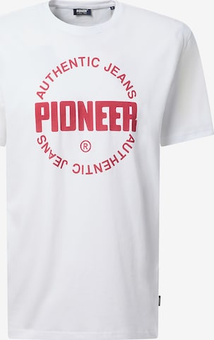 Pioneer Authentic Jeans Shirt in White: front