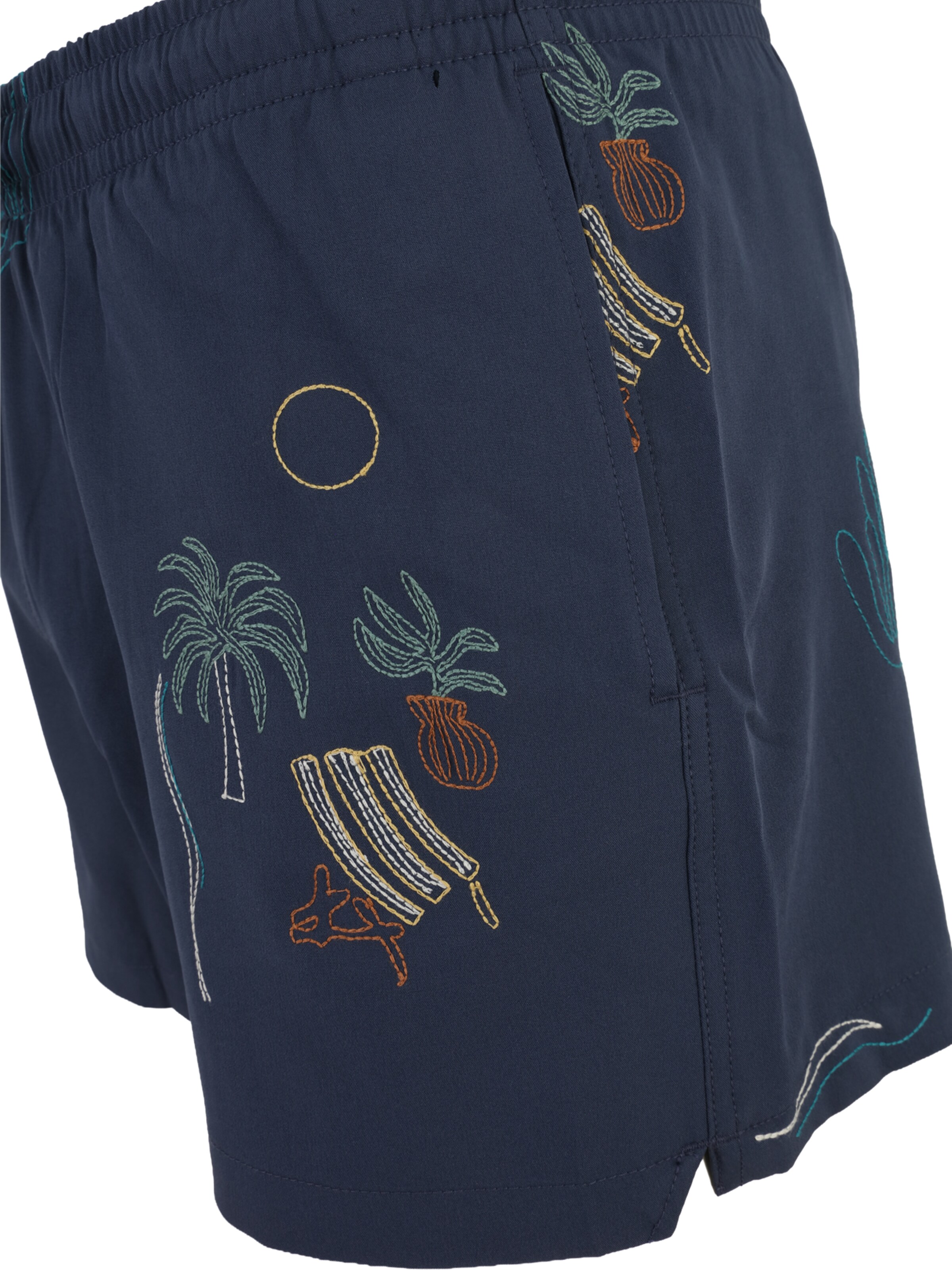 Shorts de bain Abercrombie & Fitch en bleu