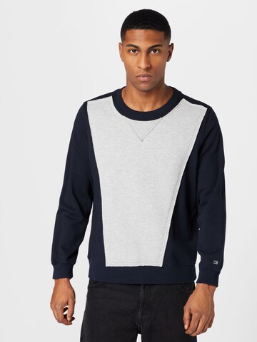 Tommy Jeans Sweatshirt in Black: front