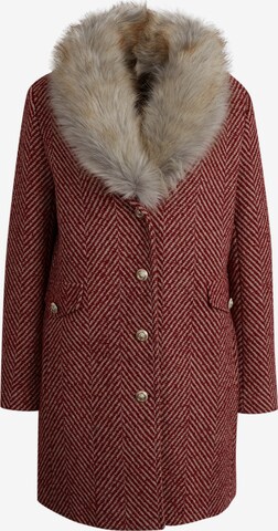 Orsay Between-Seasons Coat in Red: front