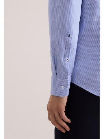 SEIDENSTICKER Regular fit Business shirt in Blue
