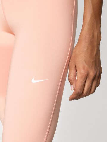 oranžinė NIKE Siauras Sportinės kelnės