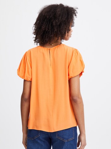 ICHI Blouse 'MARRAKECH' in Oranje