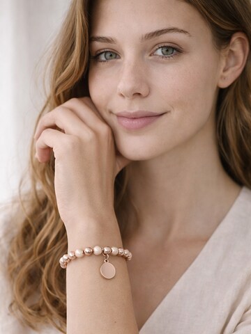 COLLEZIONE ALESSANDRO Armband 'Marble'‌‌‌ in Pink
