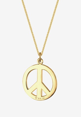 ELLI Necklace 'Peace-Zeichen' in Gold