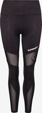 Superdry Workout Pants in Grey: front