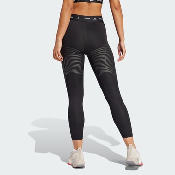 ADIDAS PERFORMANCE Skinny Sportbroek in Zwart