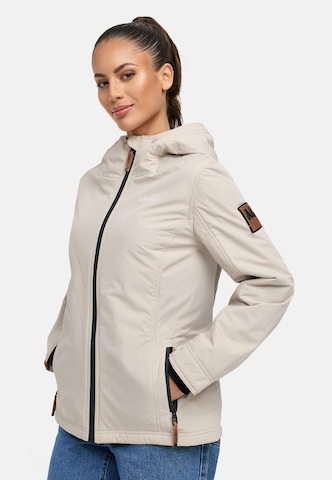 Veste mi-saison 'Brombeere' MARIKOO en beige : devant