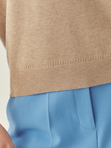 TATUUM Damenbluse Strickware SUFI in Beige