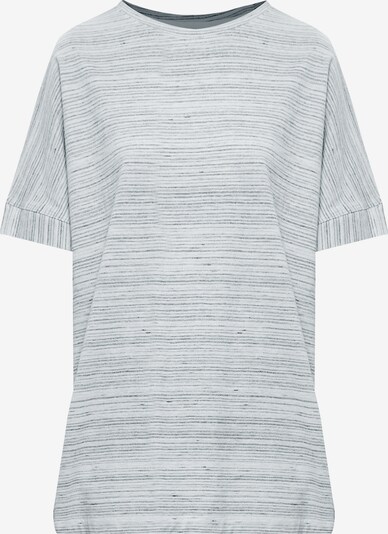Finn Flare Rundhals-Shirt in dunkelblau / weißmeliert, Produktansicht