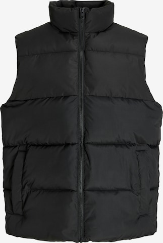 Vestă 'JJMAZE' de la JACK & JONES pe negru: față