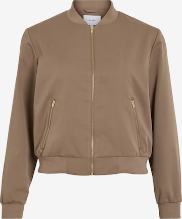 VILA - Chaqueta de entretiempo 'VIBUBBLE' en marrón: frente