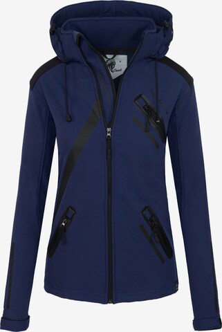 Rock Creek Outdoorjacke in Blau: predná strana