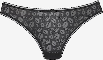 LASCANA Stringit värissä musta: etupuoli