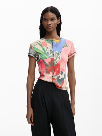 Pulover de la Desigual pe roz: față