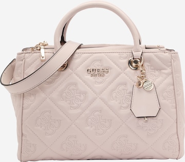 Borsa a mano 'MARIEKE' di GUESS in beige: frontale