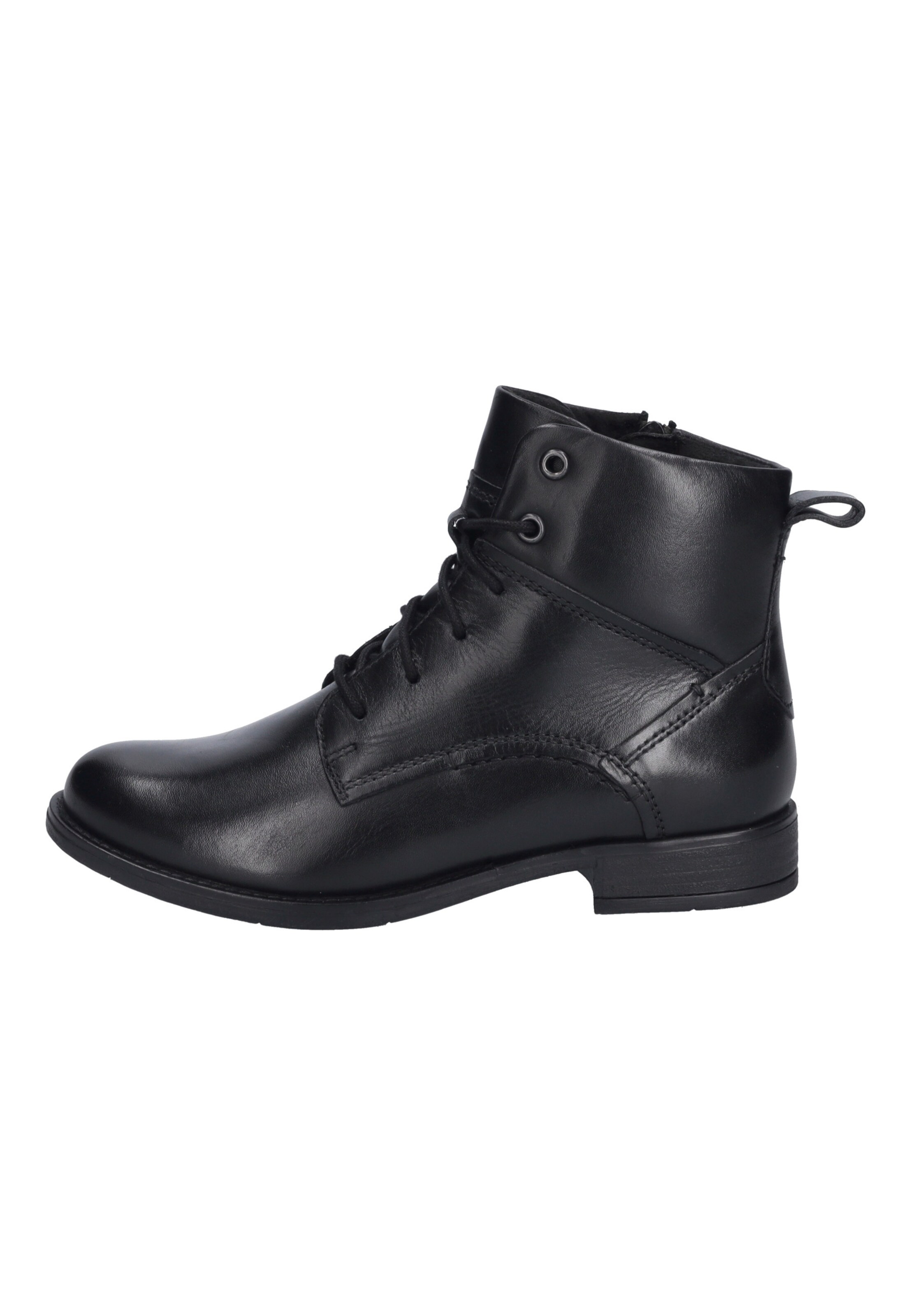 JOSEF SEIBEL Lace-up bootie 'SIMONA' in Black: front