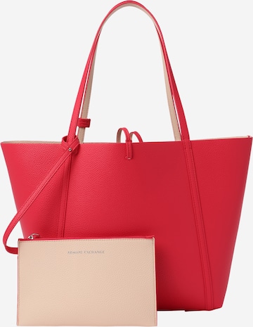 ARMANI EXCHANGE Shopper in Roze