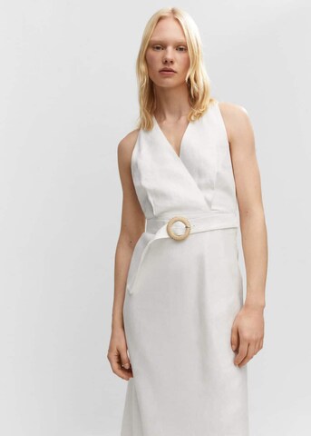 Robe 'Amalfi' MANGO en blanc : devant