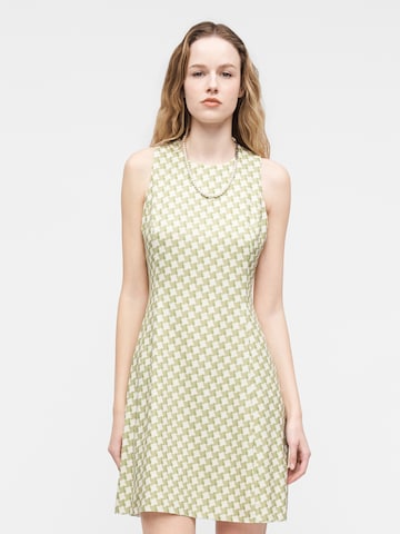 HUGO Jurk 'Kaseli-1' in Beige: voorkant